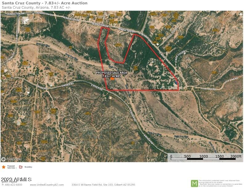 Xxx South River Road, Unit C Nogales, AZ 85621 - Photo 29 of 32 Mapright (7.83 acres) - city view#5_001