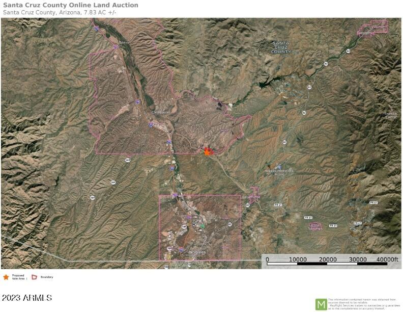 Xxx South River Road, Unit C Nogales, AZ 85621 - Photo 30 of 32 Mapright (7.83 acres) - city view_001