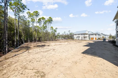 a view of street with houses