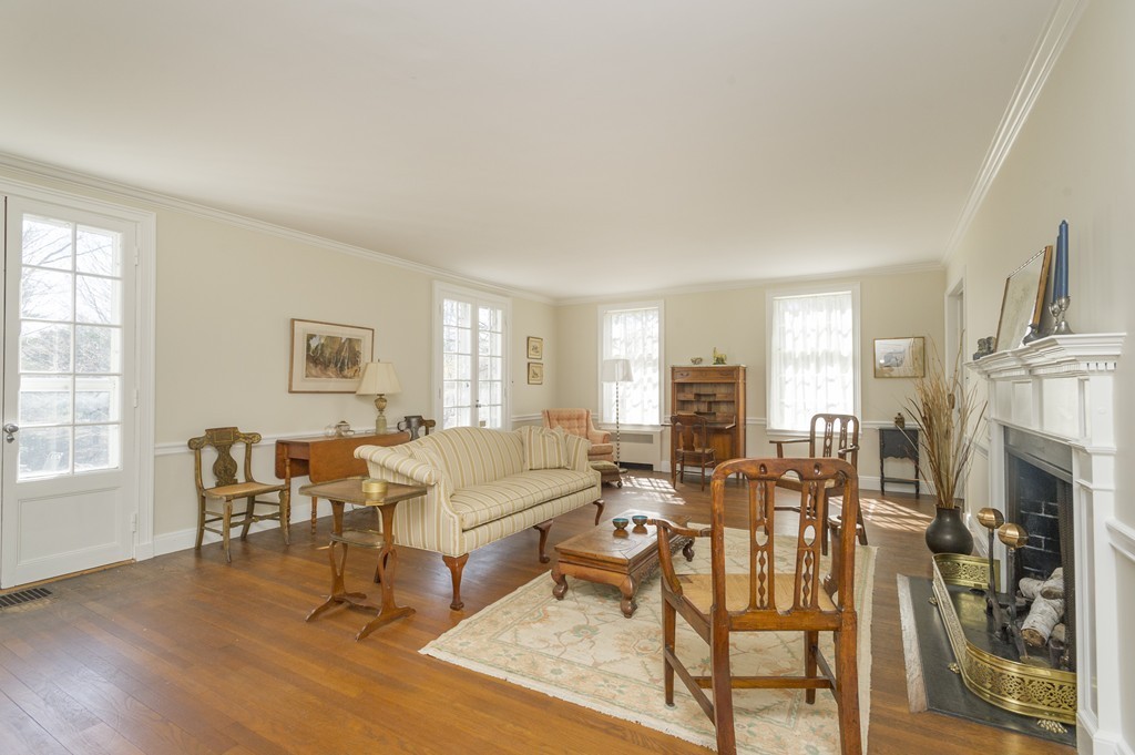 21 Sargent Crossway Brookline, MA 02445 - Photo 4 of 15 a living room with fireplace furniture and fireplace