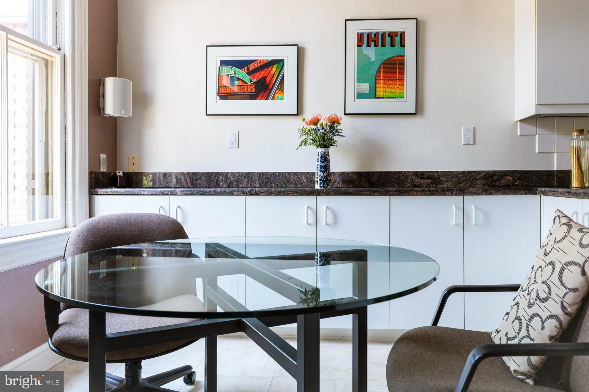 244 8th Street Southeast Washington, DC 20003 - Photo 18 of 53 a view of a dining room with furniture and window