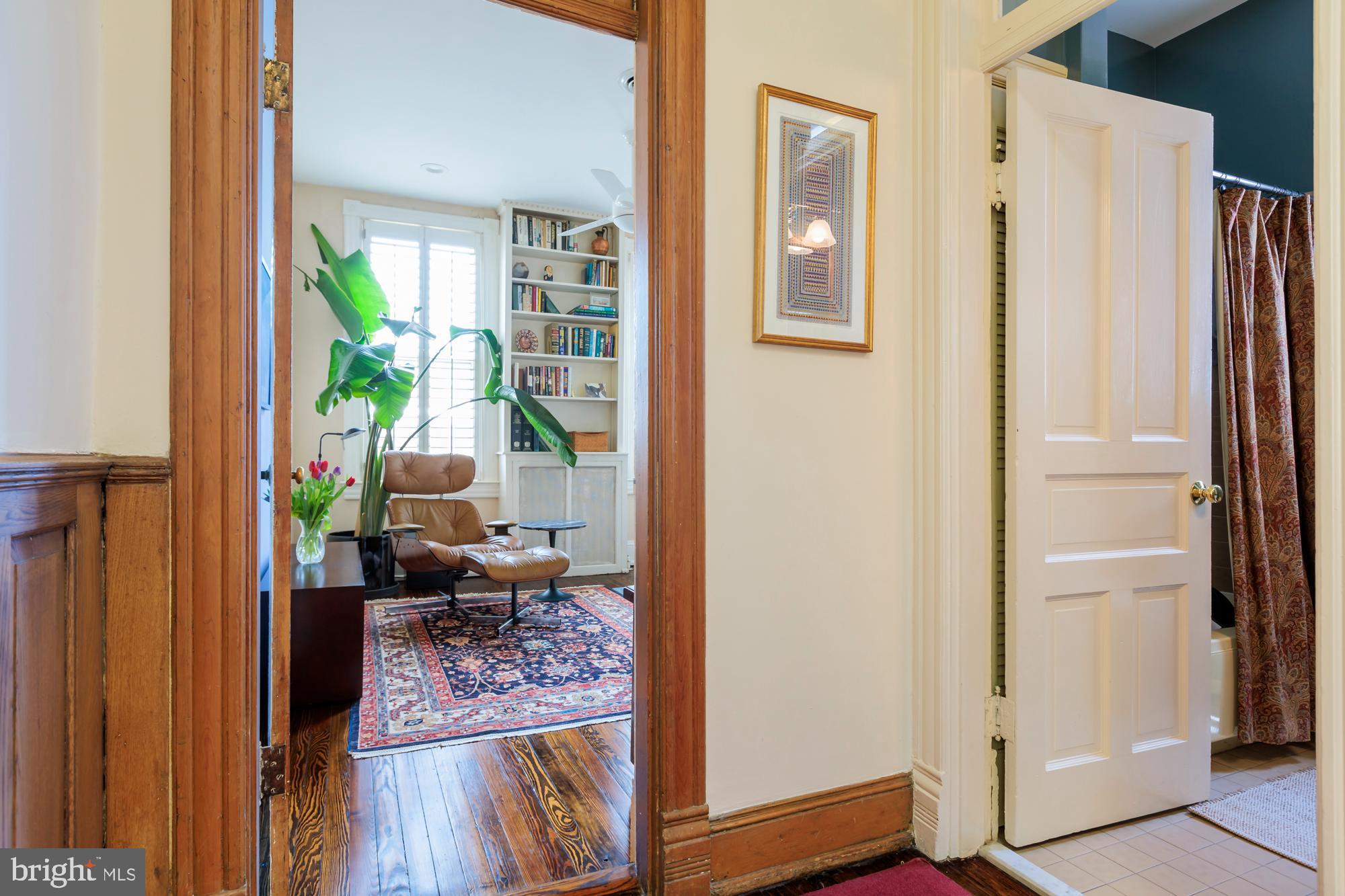 244 8th Street Southeast Washington, DC 20003 - Photo 29 of 53 a view of living room with furniture and wooden floor