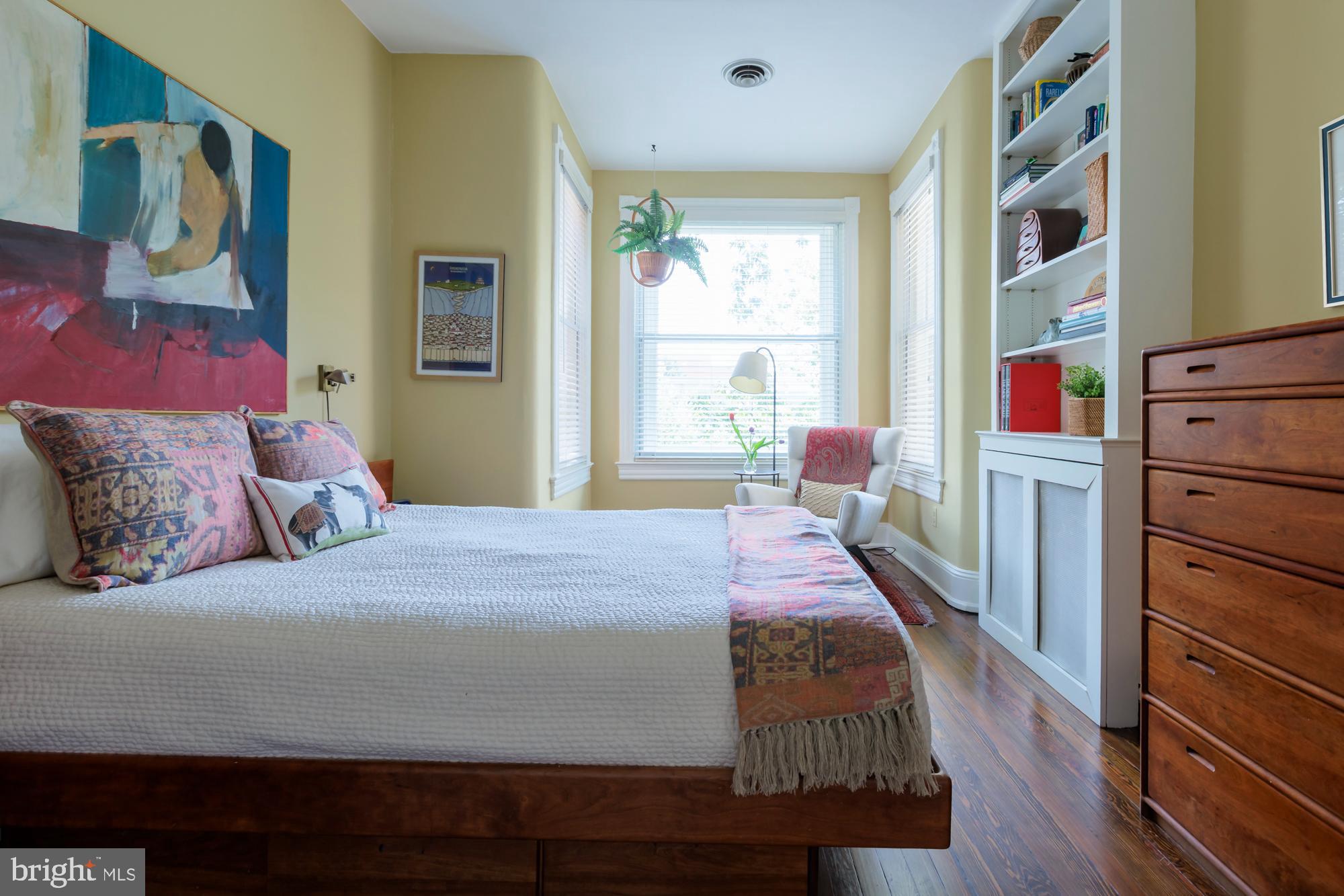 244 8th Street Southeast Washington, DC 20003 - Photo 37 of 53 a bedroom with a bed and a dresser