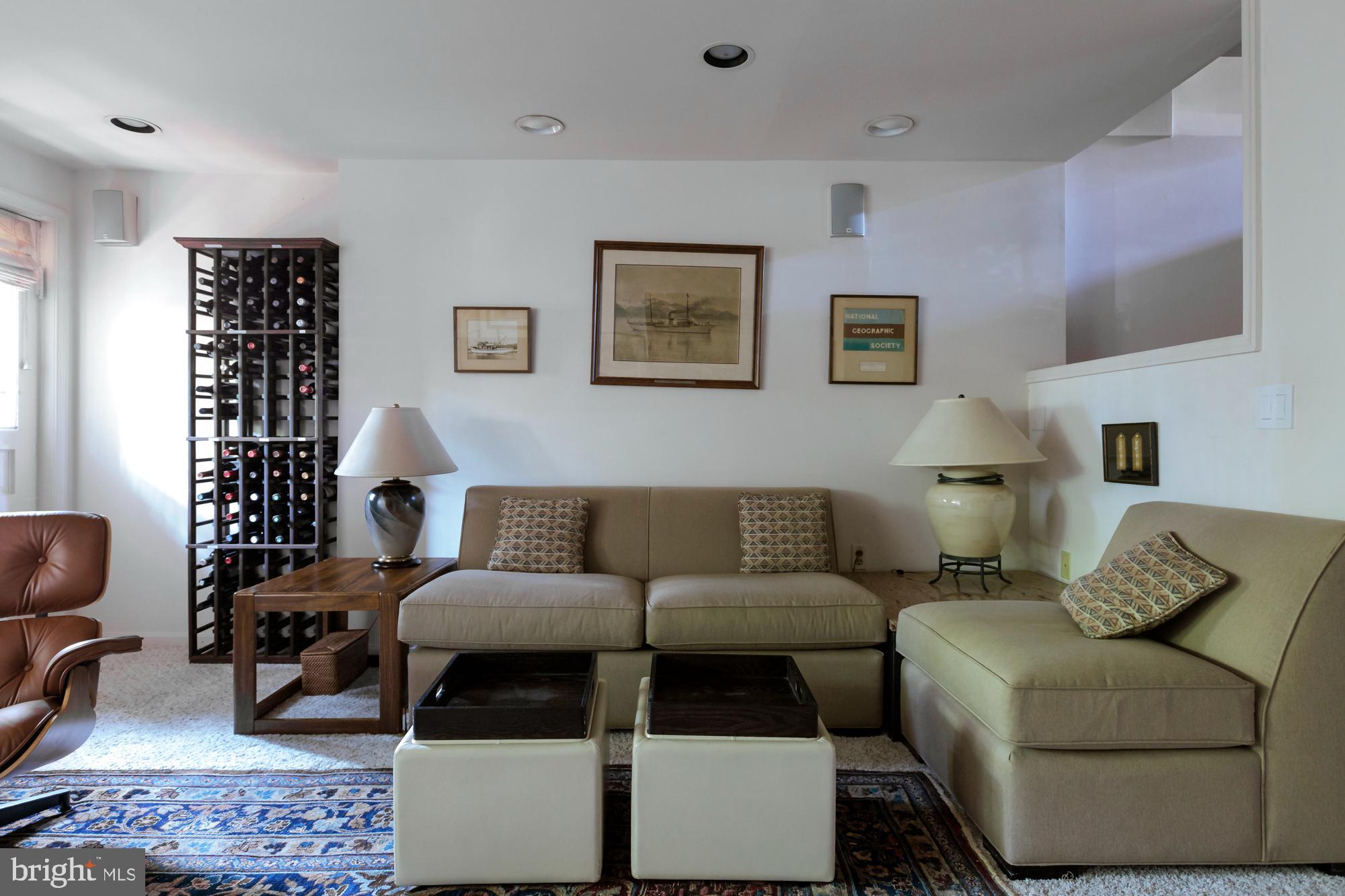 244 8th Street Southeast Washington, DC 20003 - Photo 43 of 53 a living room with furniture a couch and a potted plant