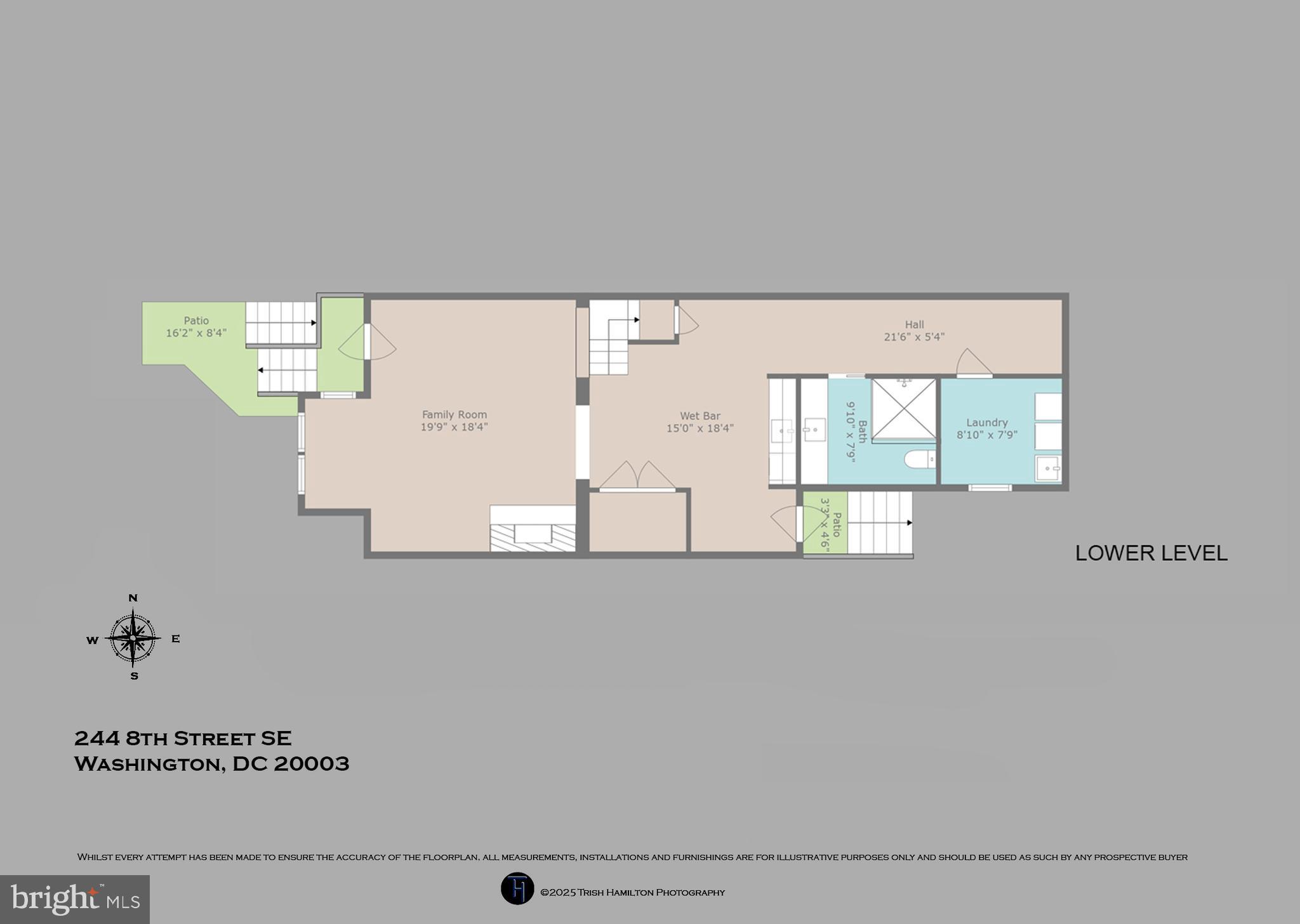 244 8th Street Southeast Washington, DC 20003 - Photo 53 of 53 a view of a window