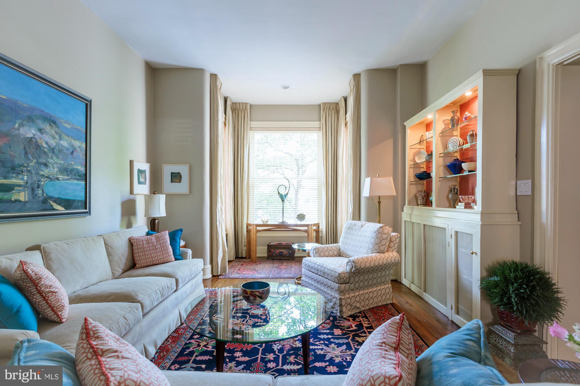 244 8th Street Southeast Washington, DC 20003 - Photo 6 of 53 a living room with furniture and a large window