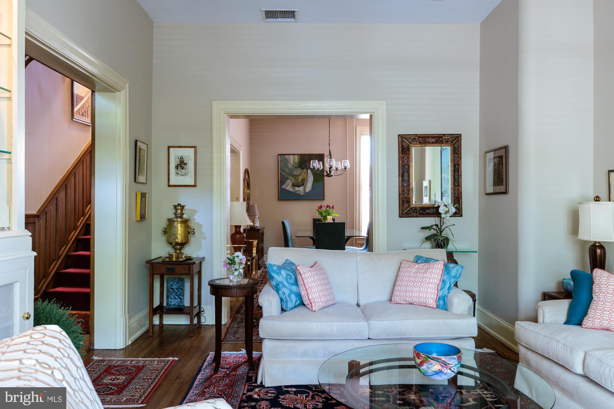 244 8th Street Southeast Washington, DC 20003 - Photo 8 of 53 a living room with furniture and wooden floor