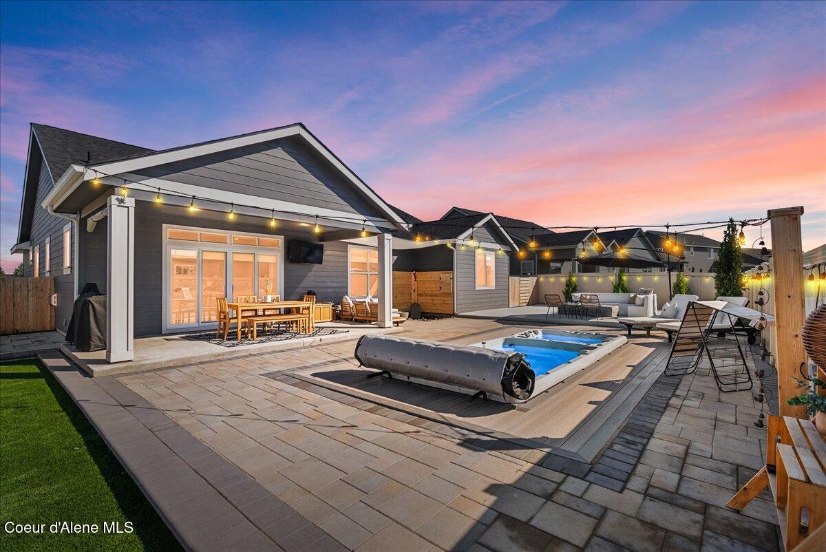 01-Back of home twilight