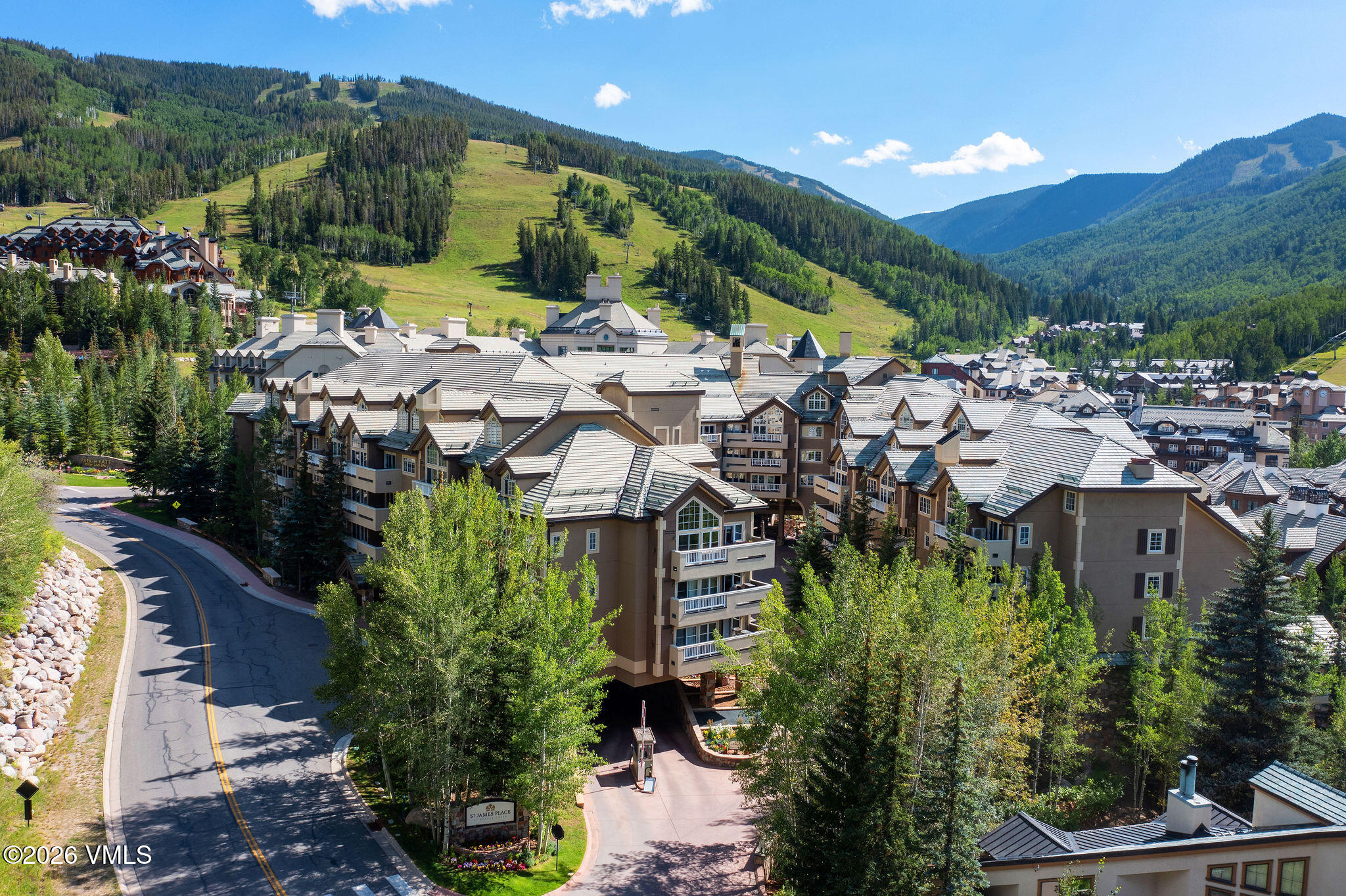 210 Offerson Road, Unit R206 WEEK 4 SUMMER FLOAT Beaver Creek, CO 81620 - Photo 29 of 32 st_james_place_aerial_a