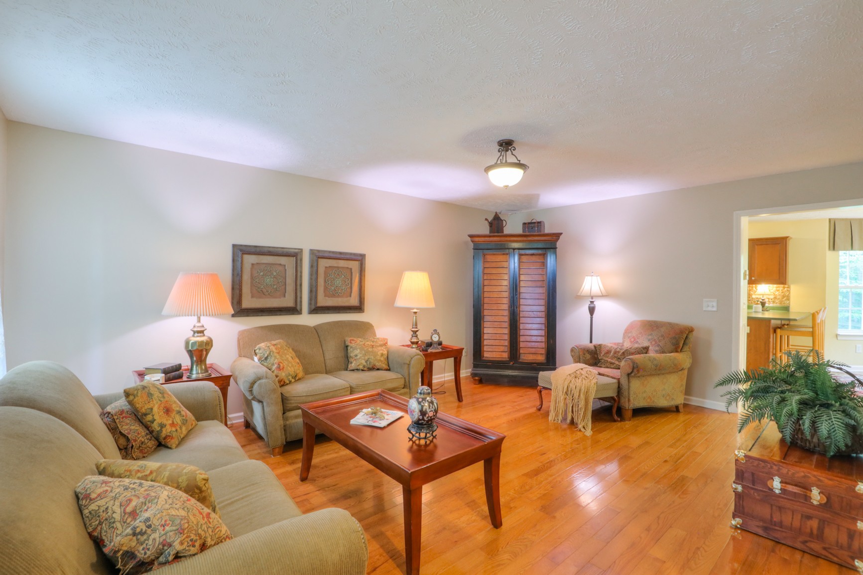 4166 Turnberry Road Lebanon, TN 37090 - Photo 3 of 25 a living room with furniture and wooden floor