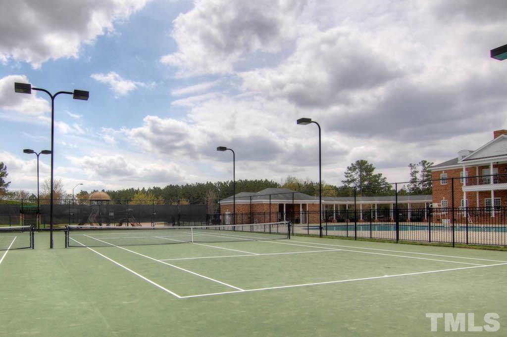 605 Democracy Street Raleigh, NC 27603 - Photo 23 of 25 a view of a tennis court