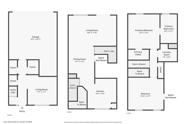 $315,000 | 15340 Mystic Rock Drive, Carmel, IN 46033
