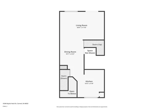 $330,000 | 15340 Mystic Rock Drive, Carmel, IN 46033