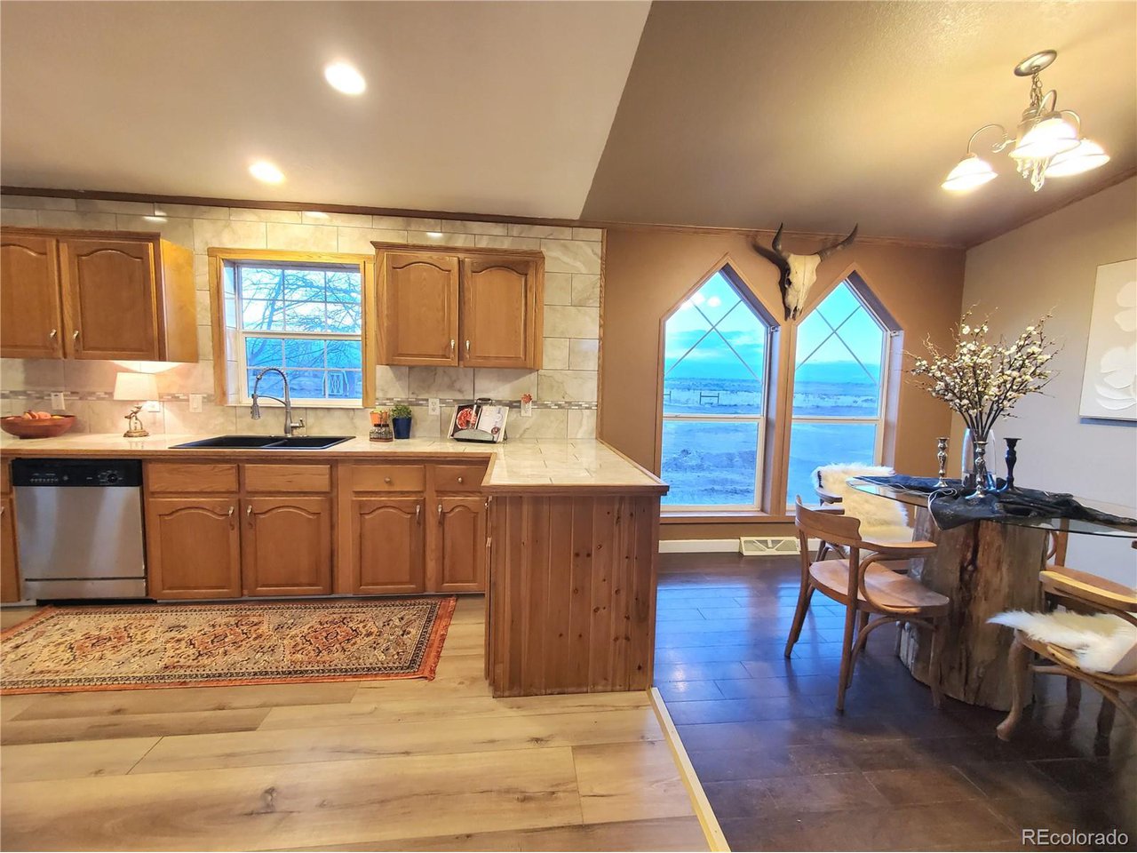5339 County Road 19 Florence, CO 81226 - Photo 15 of 50 Dr and kitchen look out to the western mountain views