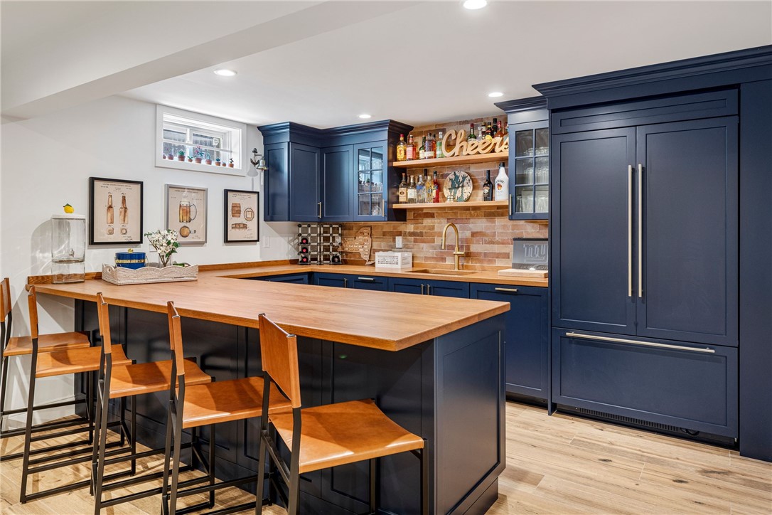 1048 Ocean Road Narragansett, RI 02882 - Photo 45 of 50 Lower Level Kitchen w/multiple beverage drawers,refrigerator,dishwasher