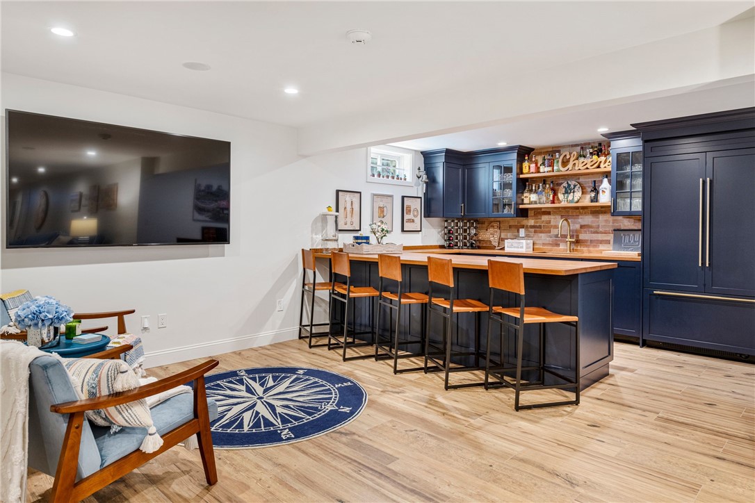 1048 Ocean Road Narragansett, RI 02882 - Photo 47 of 50 Lower Level eat-in Kitchen and Bar
