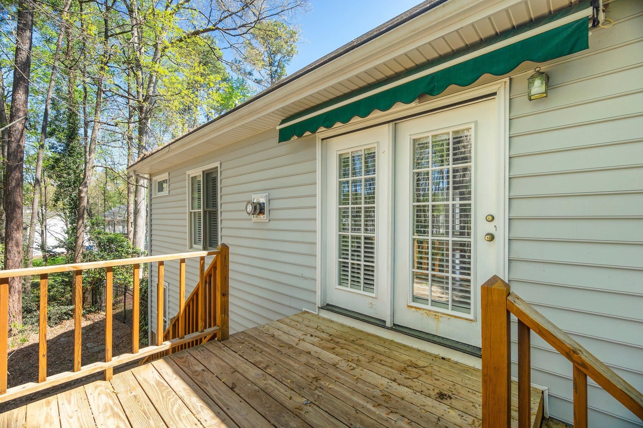 2801 Westwick Court Raleigh, NC 27615 - Photo 27 of 29 Exterior Rear Deck