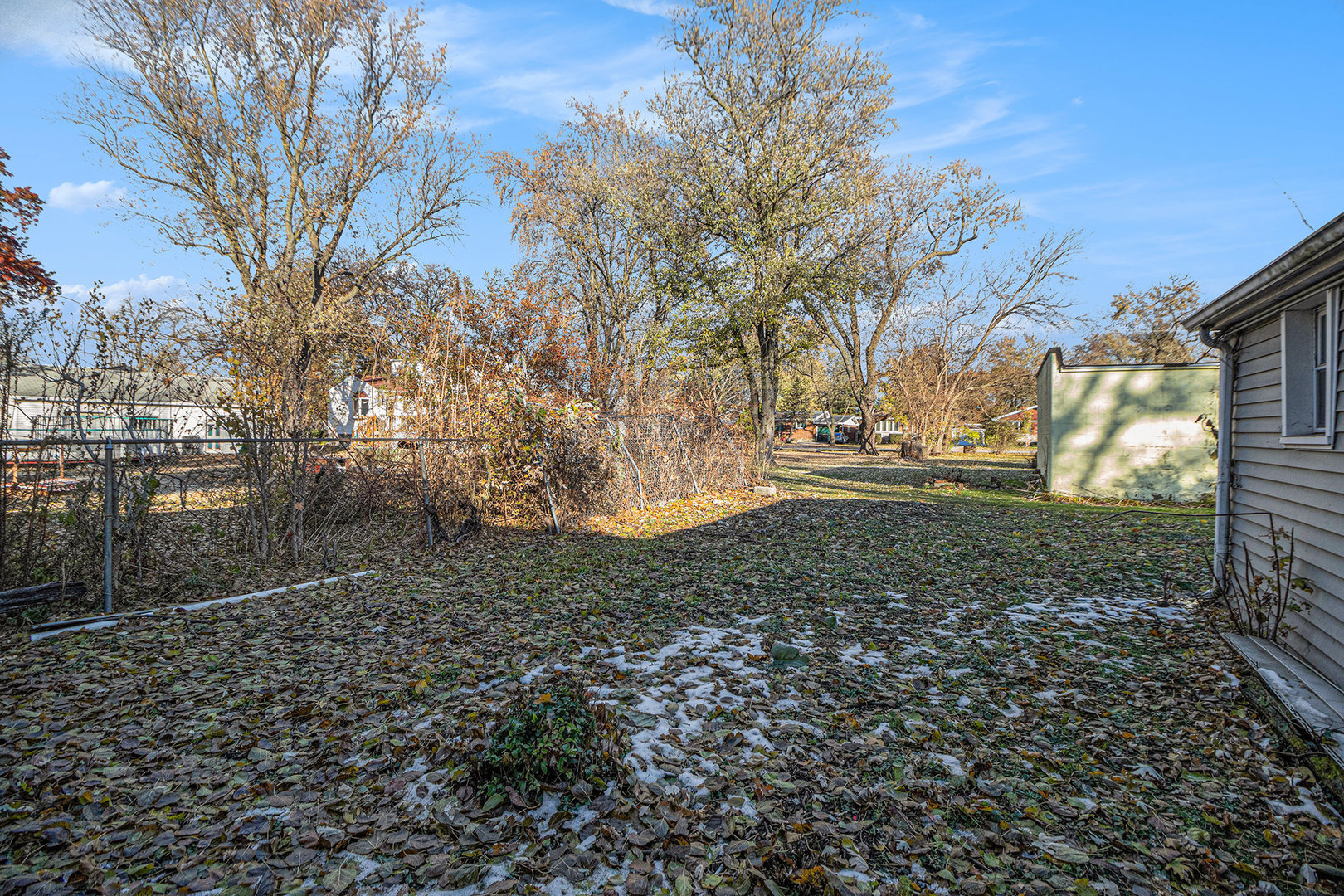 2036 Thornton Lansing Road Lansing, IL 60438 - Photo 15 of 17 a view of a yard with plants and trees