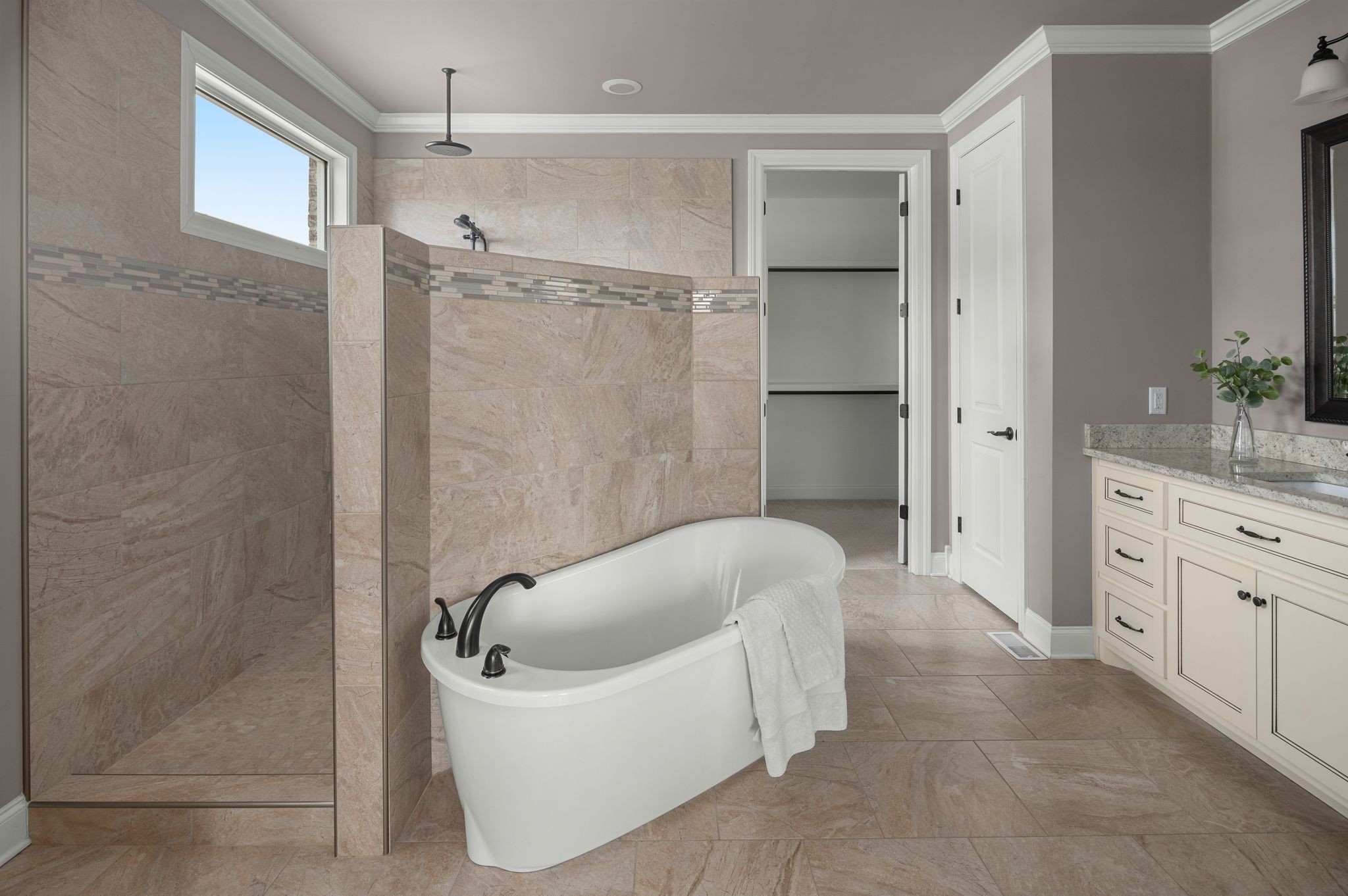 3226 Pleasantville Bridge Road Thompson's Station, TN 37179 - Photo 33 of 59 a bathroom with a tub a sink and a shower