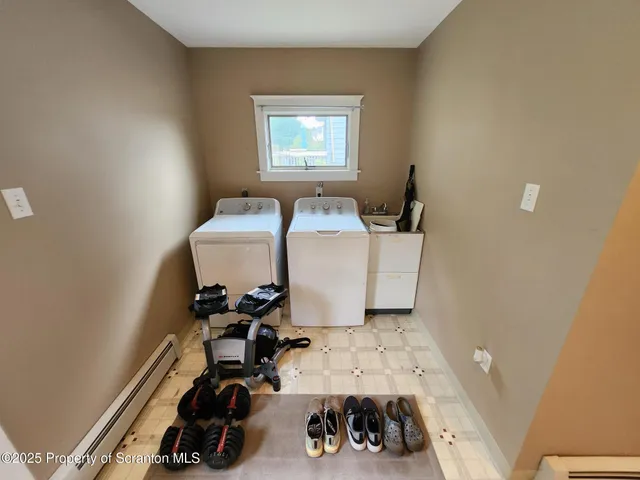 a room with storage and utility