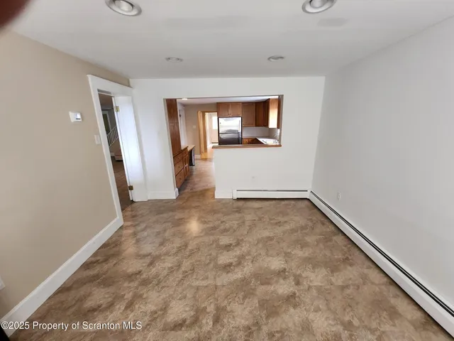 wooden floor in an empty room