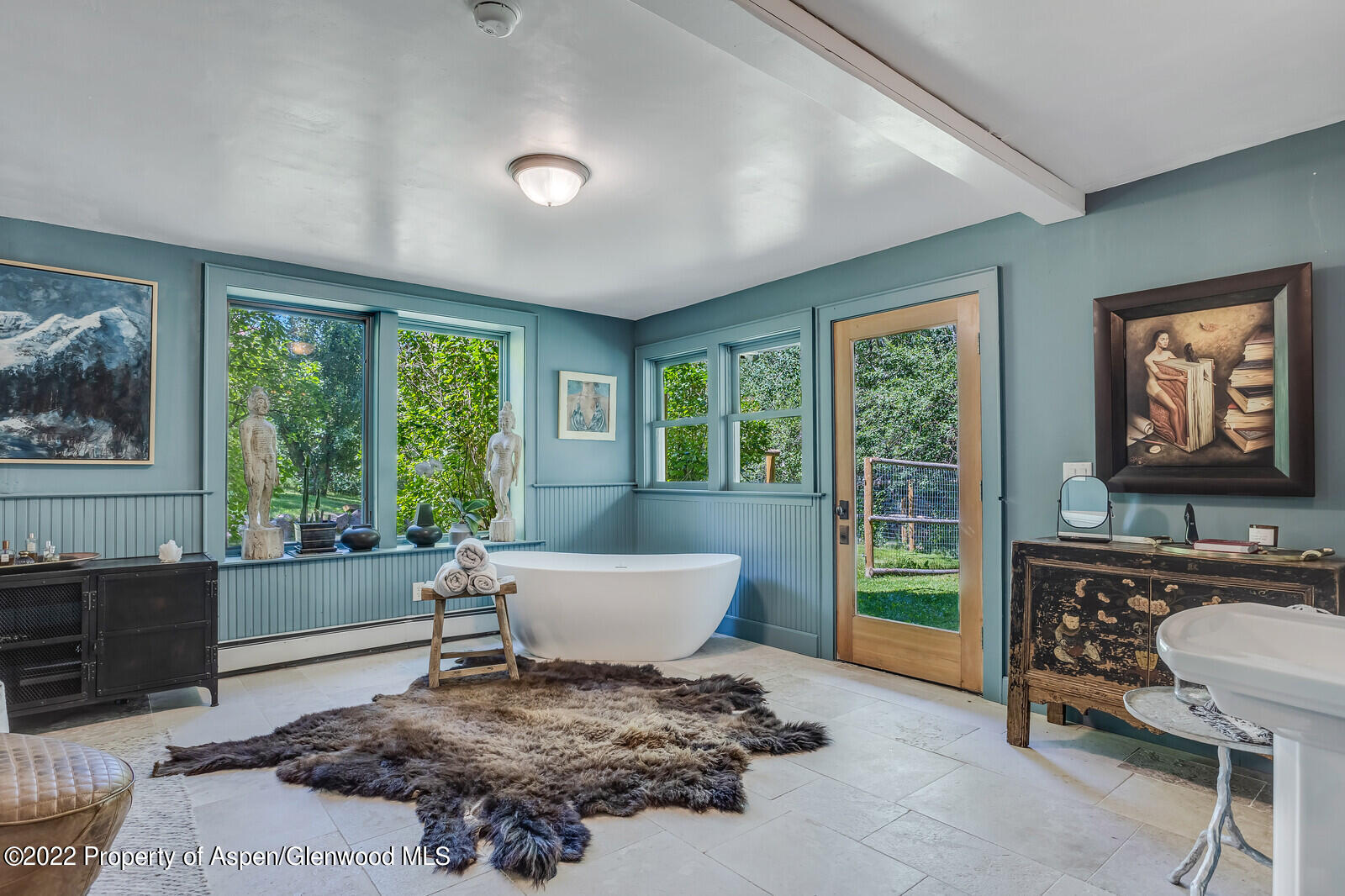 800 Dorais Way Redstone, CO 81623 - Photo 23 of 35 a living room with furniture and a large window