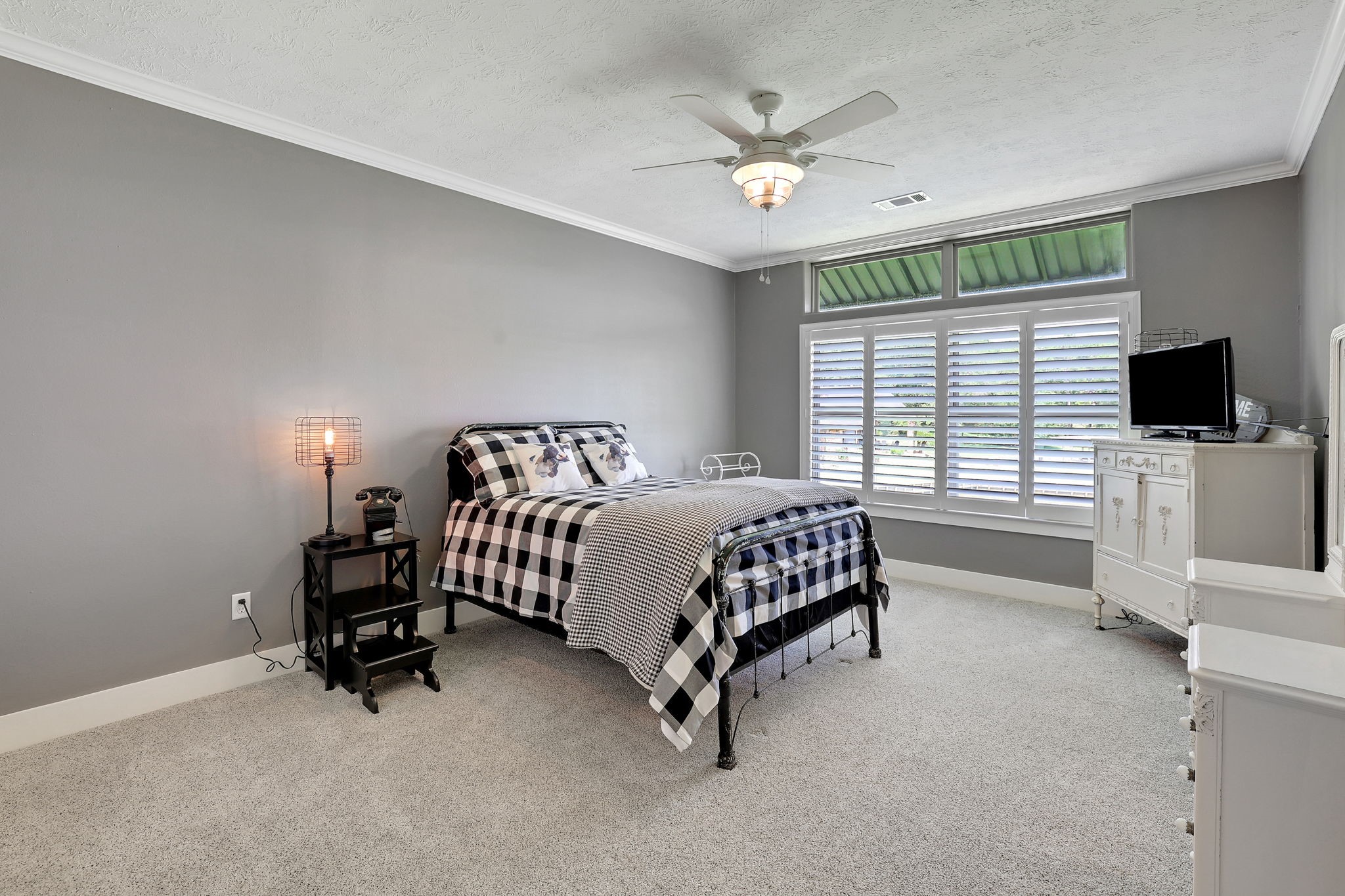 231 Ridge Cove Lane Coldspring, TX 77331 - Photo 25 of 50 Second guest bedroom on the main living level with views of the lake