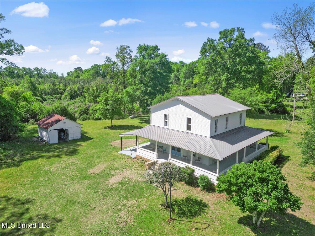 58 Hart Road Sandy Hook, MS 39478 - Photo 41 of 53 02-Aerial View
