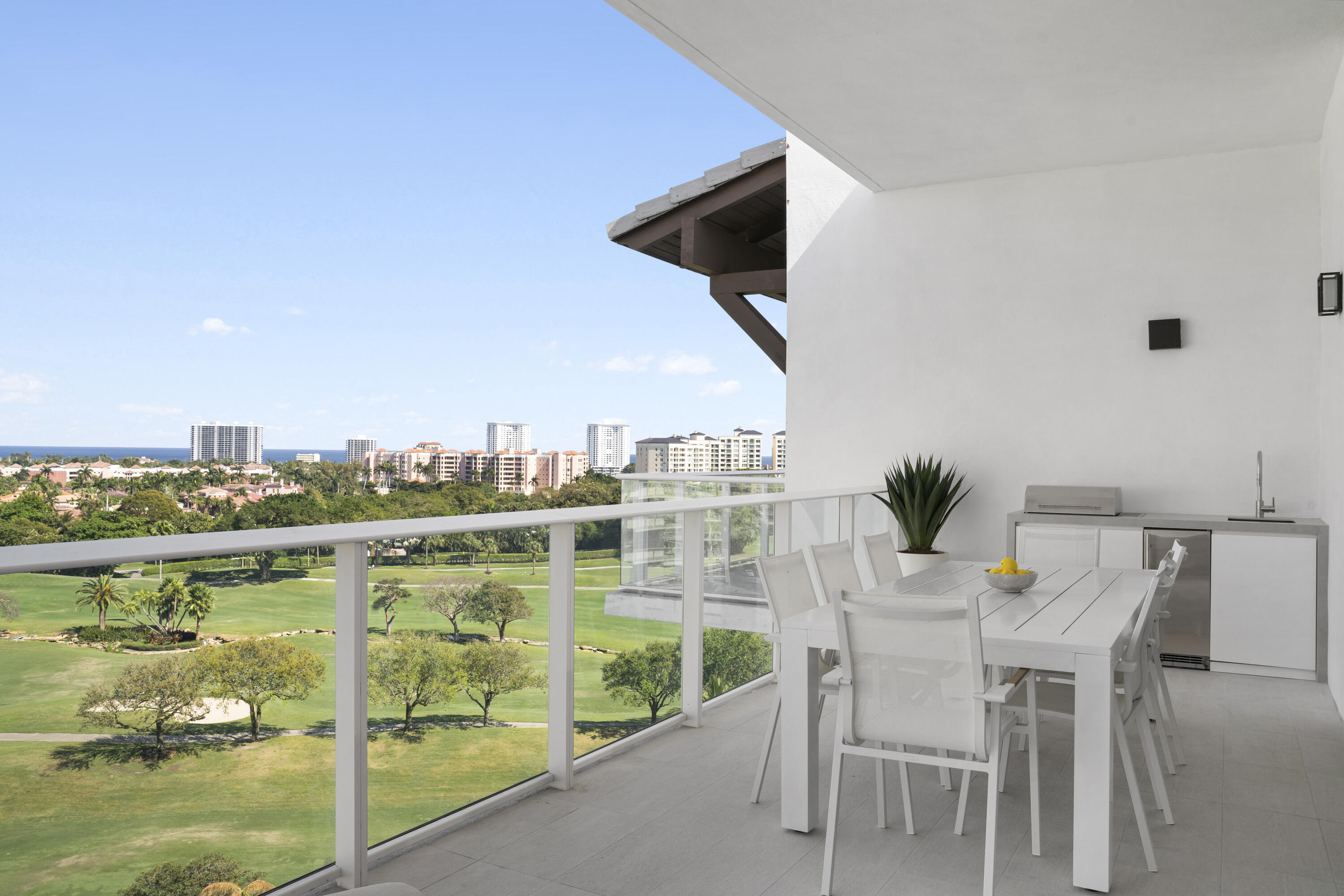 220 Southeast Mizner Boulevard, Unit PH921 Boca Raton, FL 33432 - Photo 13 of 21 a view of lake from balcony