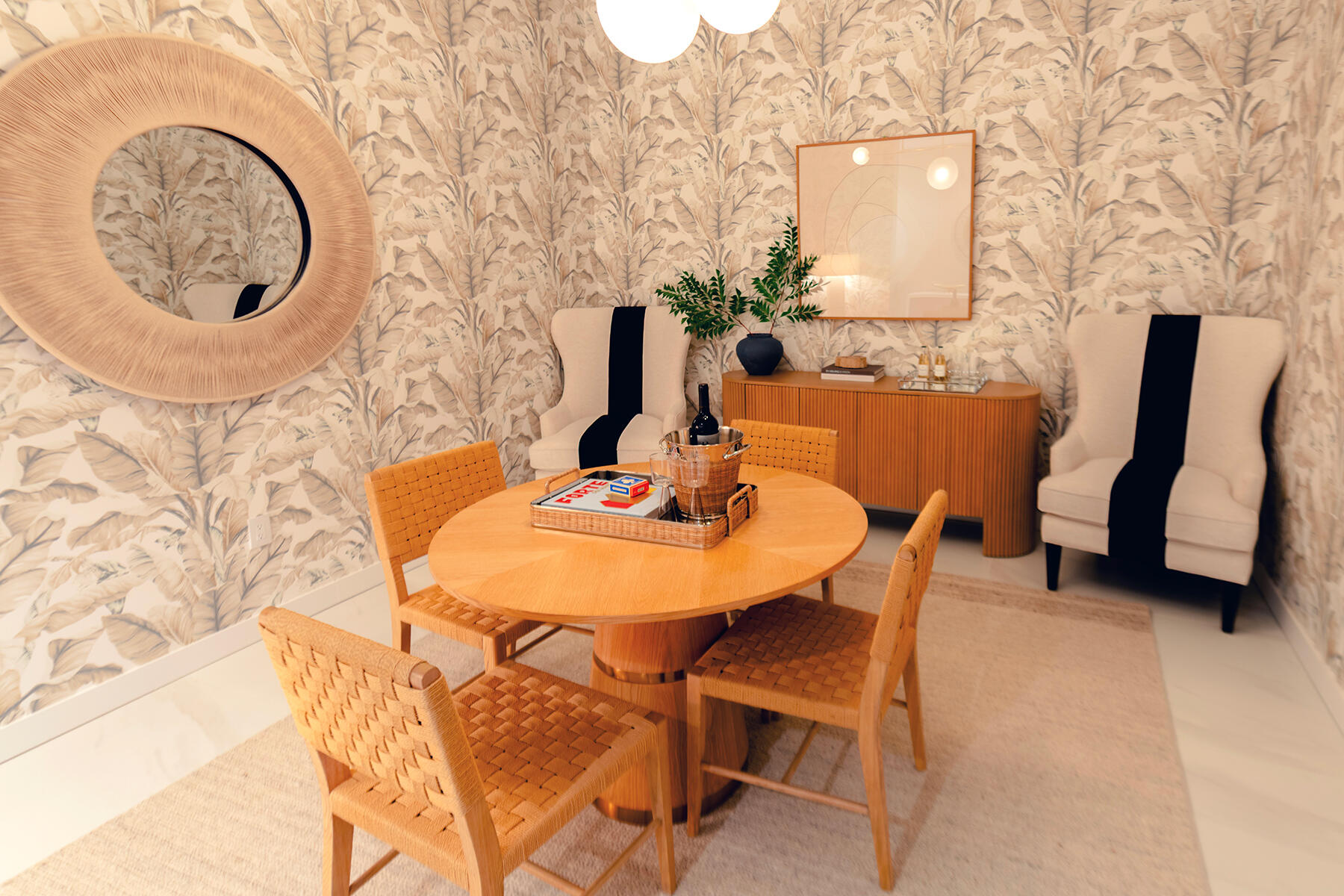 220 Southeast Mizner Boulevard, Unit PH921 Boca Raton, FL 33432 - Photo 10 of 21 a view of a dining room with furniture and wooden floor