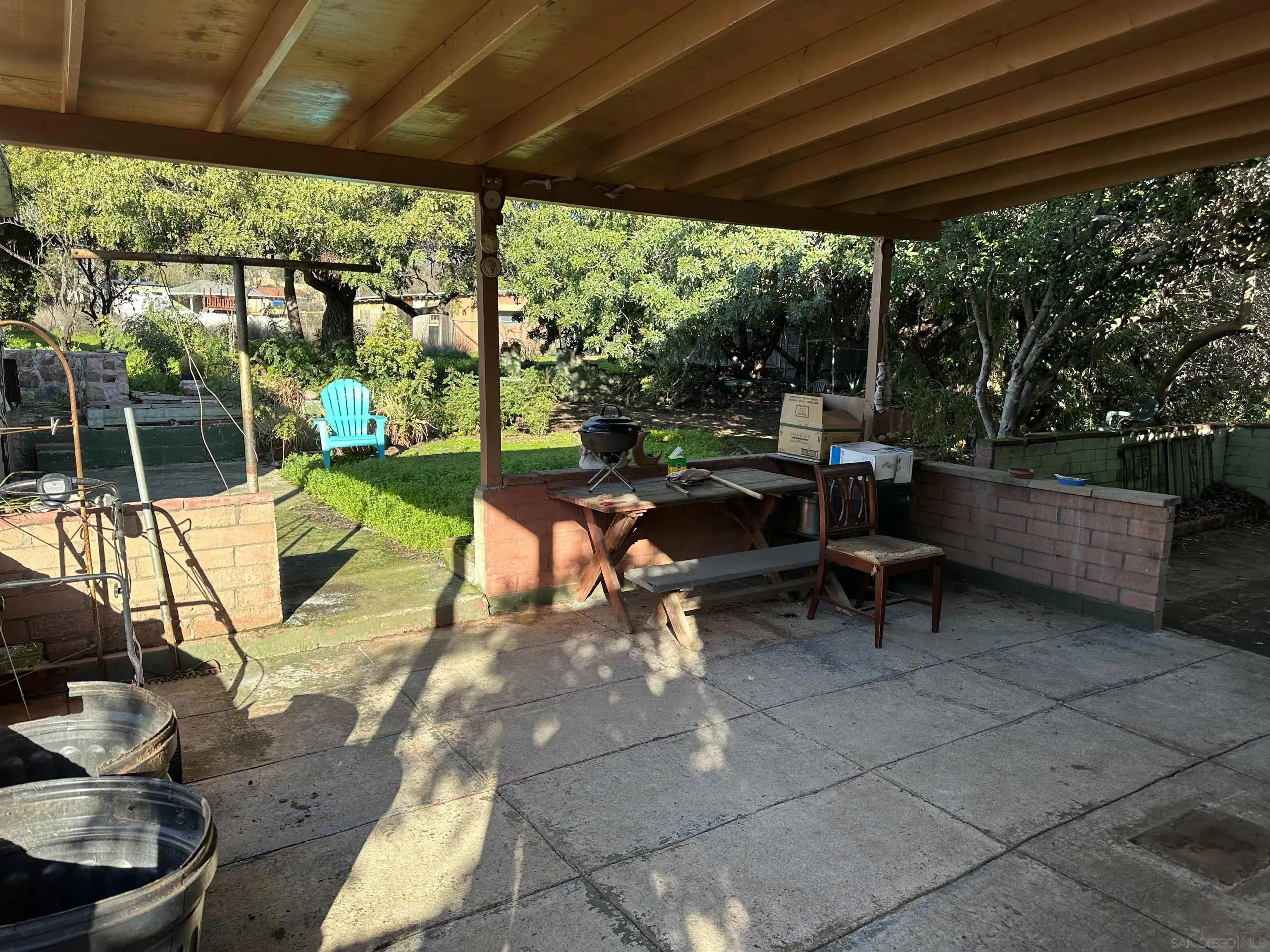 10744 Louisa Drive La Mesa, CA 91941 - Photo 8 of 19 a backyard of a house with outdoor seating