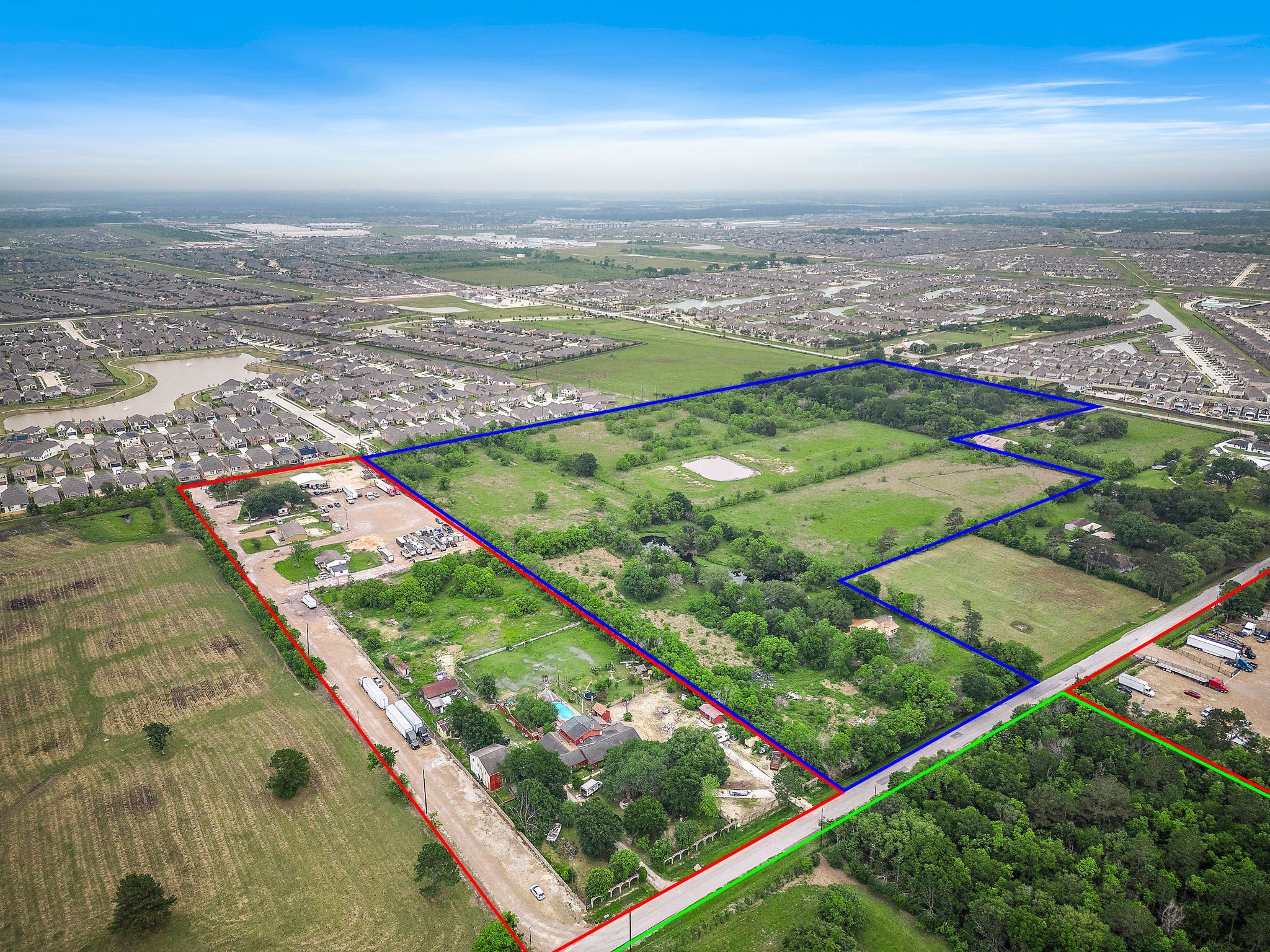 4015 Roland Road Katy, TX 77493 - Photo 7 of 11 an aerial view of a city