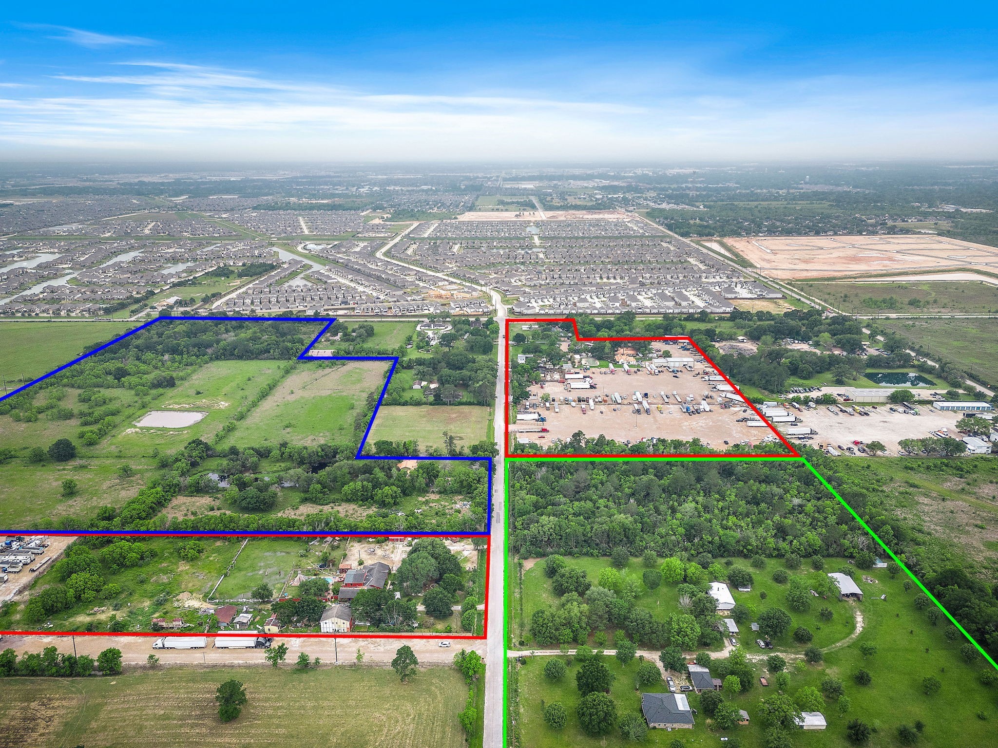 4015 Roland Road Katy, TX 77493 - Photo 8 of 11 an aerial view of residential houses with outdoor space and swimming pool