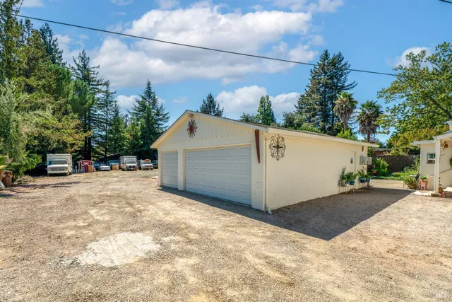 a view of a volley ball court