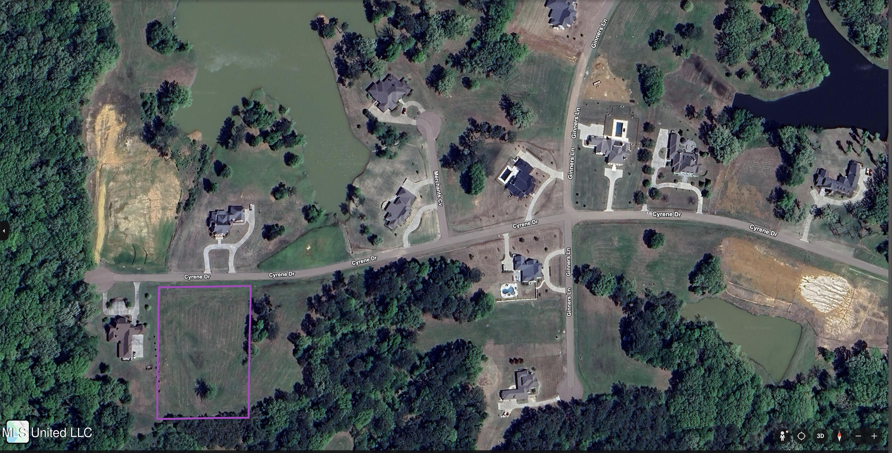 2595 Cyrene Drive Hernando, MS 38632 - Photo 18 of 21 Lot 26 Grays Creek with Lot Line