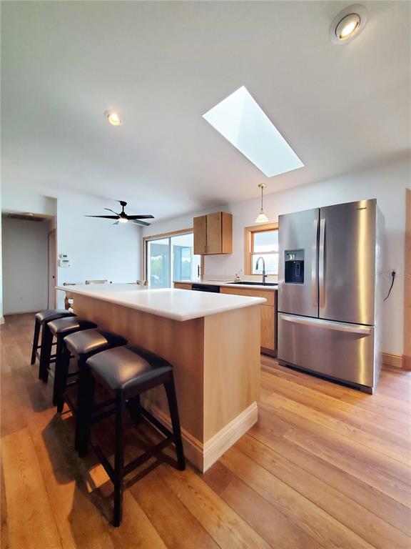 3456 Highlands Road Punta Gorda, FL 33983 - Photo 30 of 80 a kitchen with stainless steel appliances granite countertop a refrigerator a sink and a stove
