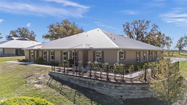 a view of a city & an ocean view