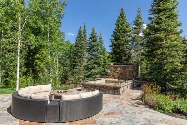 a view of a couches in a patio
