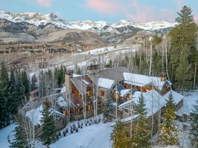 a view of a city with tall buildings