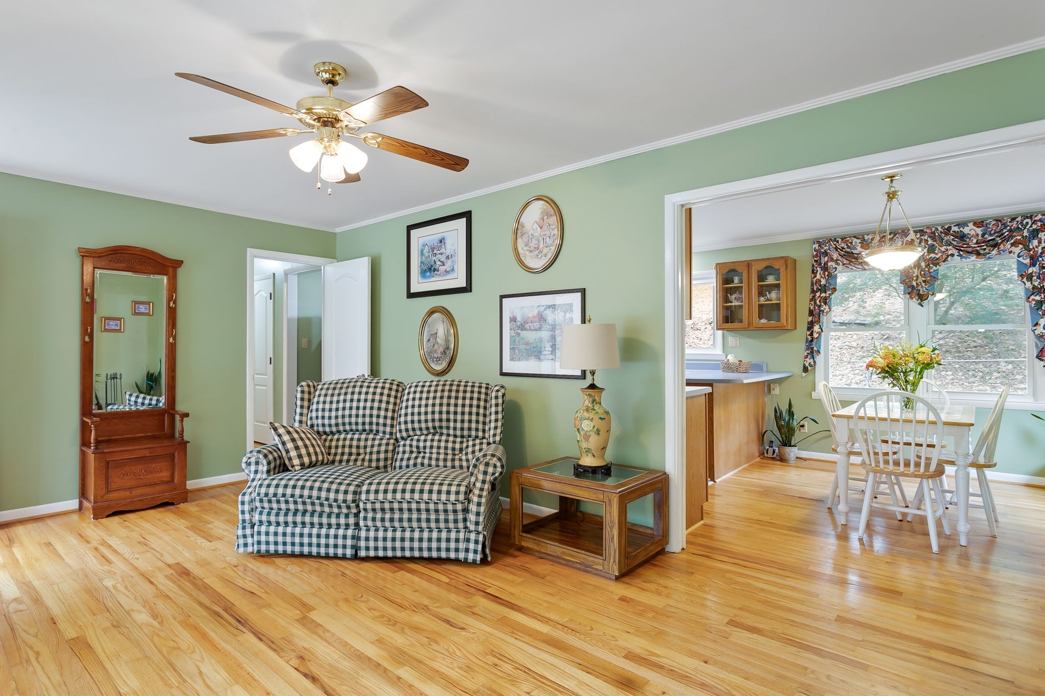 2811 Ernest Hawkins Road Columbia, TN 38401 - Photo 8 of 58 a living room with furniture and a wooden floor