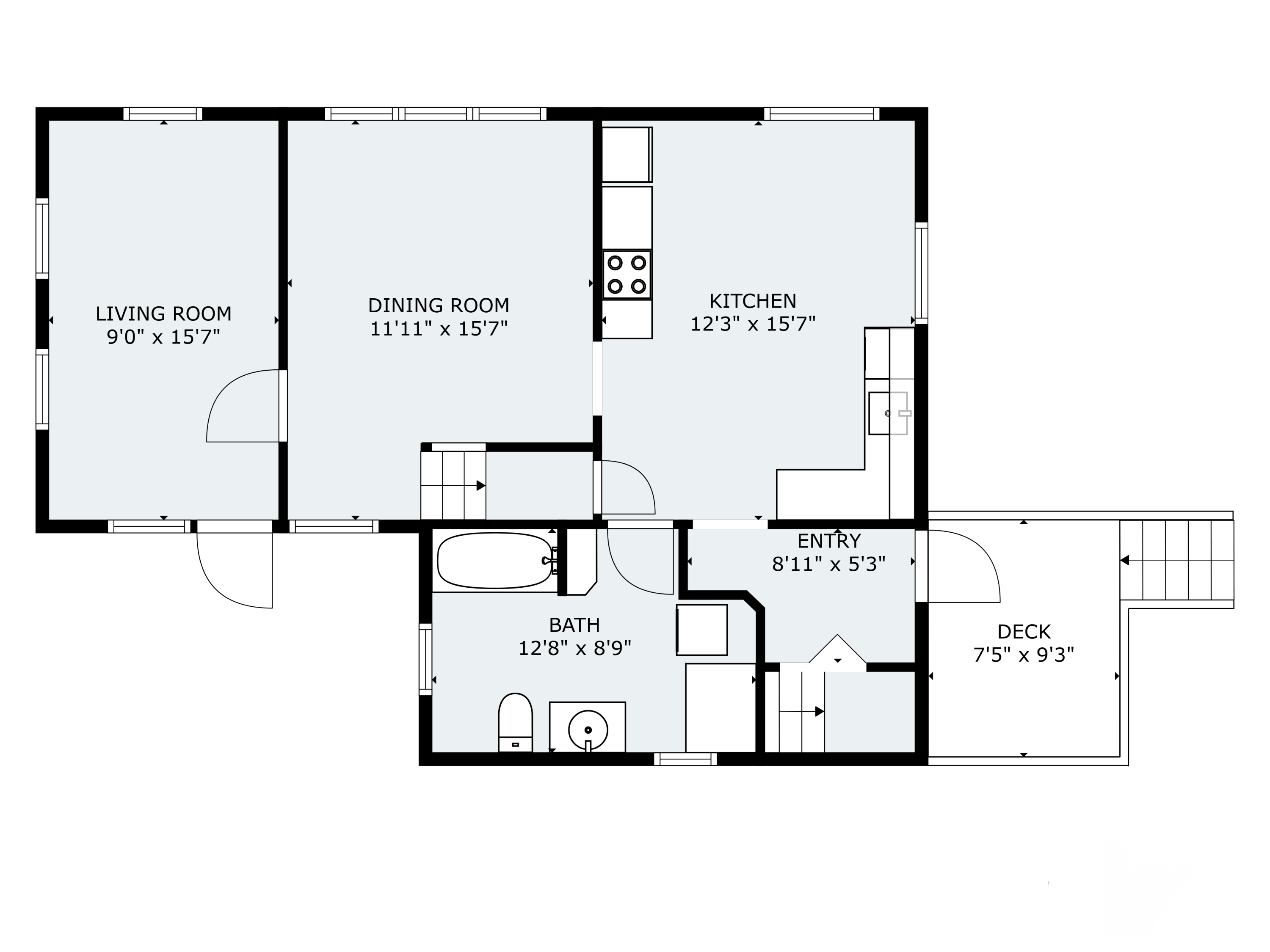 1 Fisher Road Bowdoinham, ME 04008 - Photo 59 of 63 First floor...