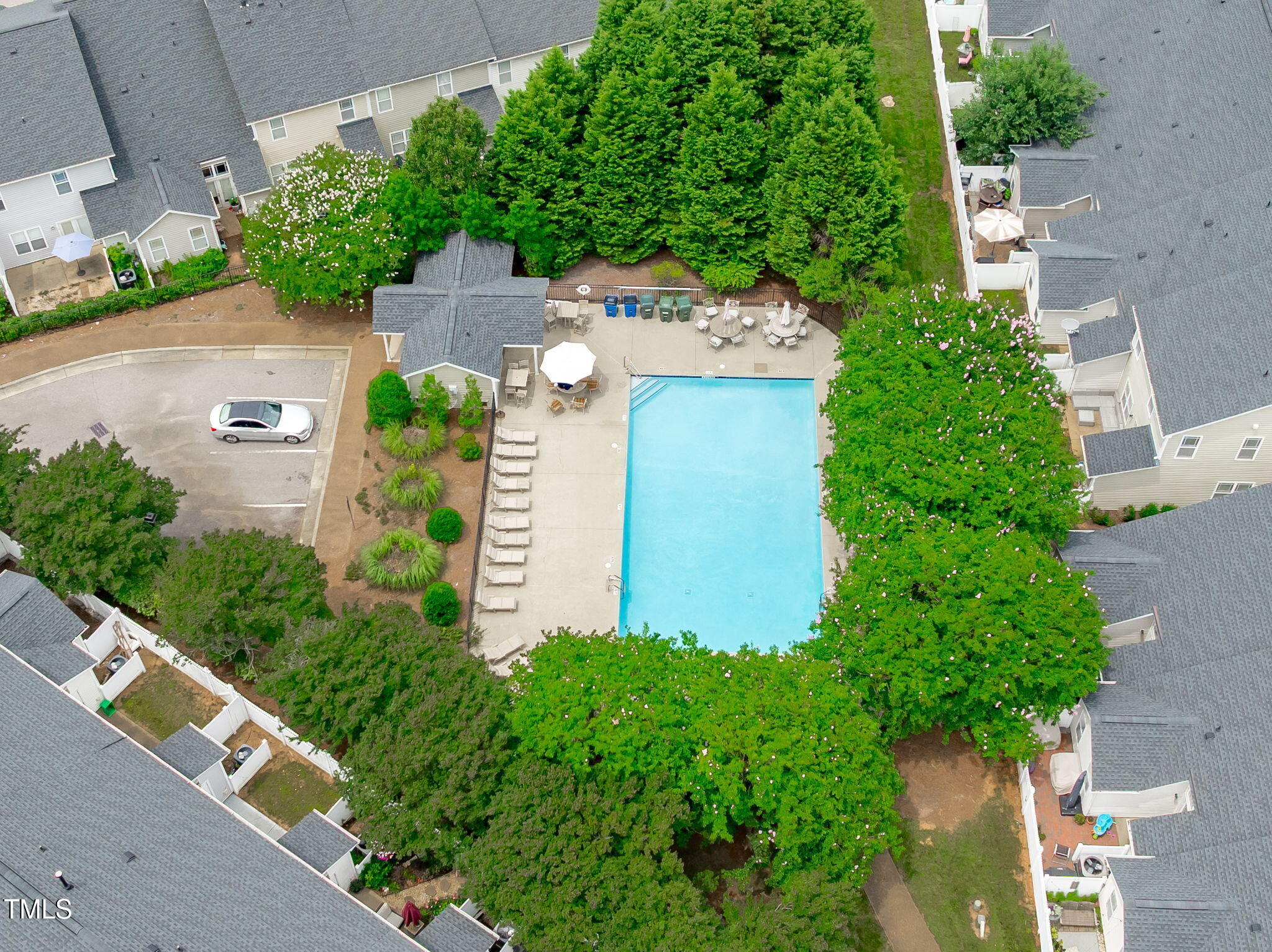 2621 Asher View Court Raleigh, NC 27606 - Photo 21 of 22 Aerial-6