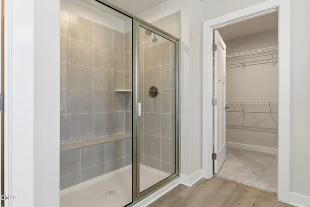 a view of a terrace with sky view