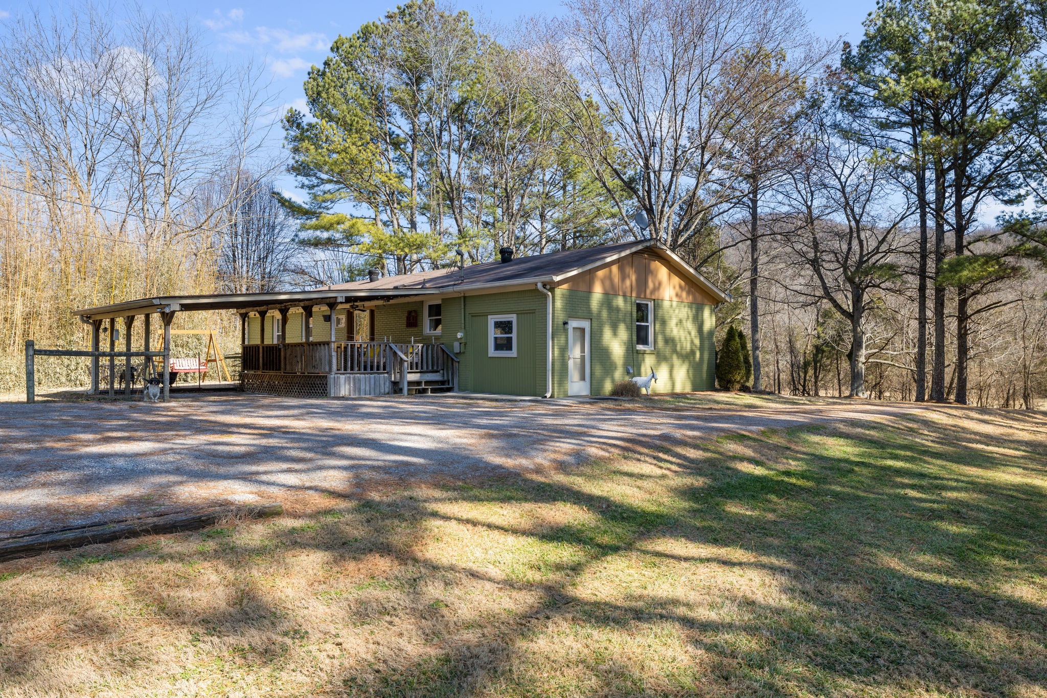 4431 Peytonsville-Trinity Road Franklin, TN 37064 - Photo 33 of 52 a view of a house with a yard and tree s
