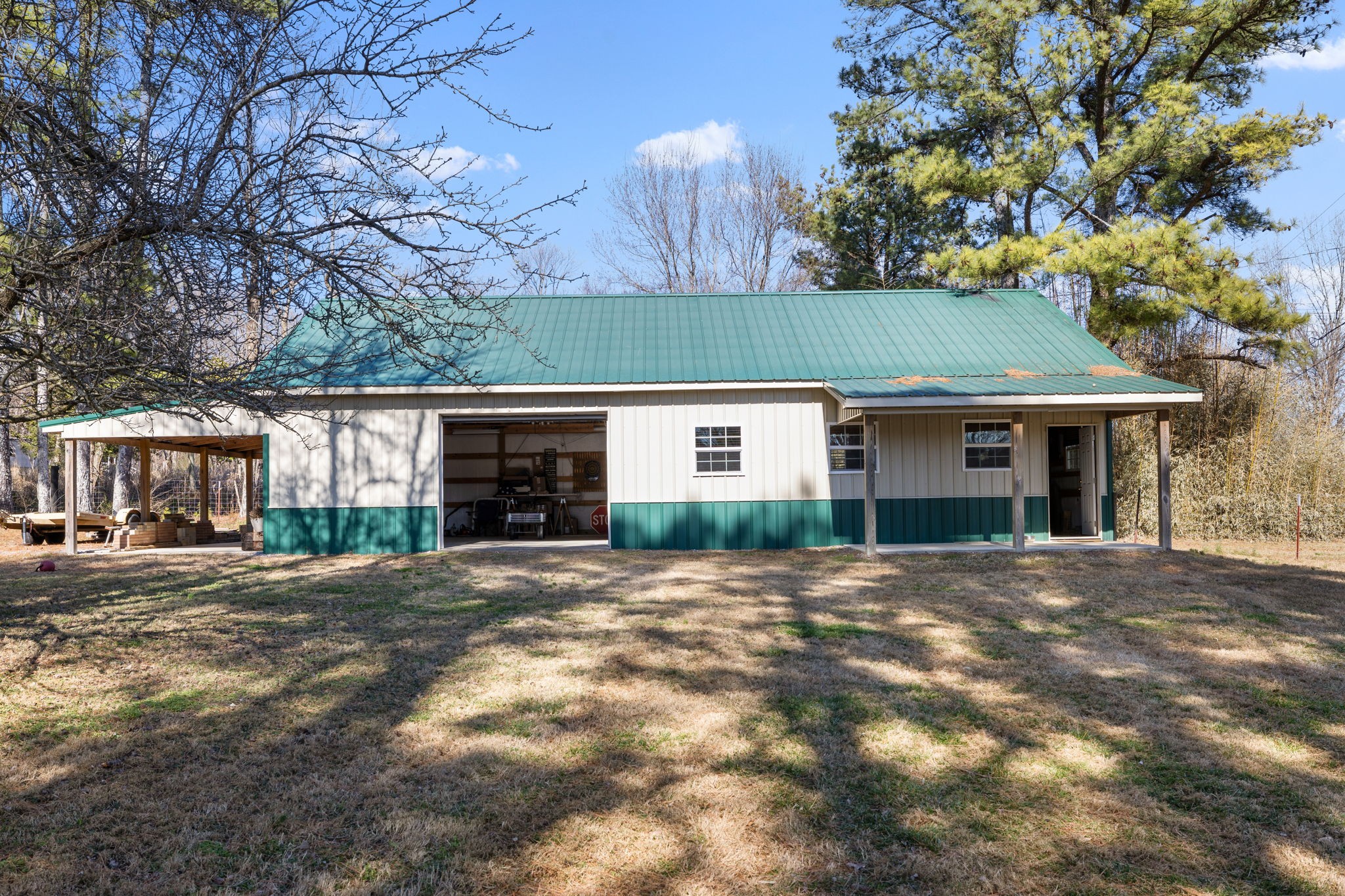 4431 Peytonsville-Trinity Road Franklin, TN 37064 - Photo 36 of 52 a front view of a house with a yard and garage