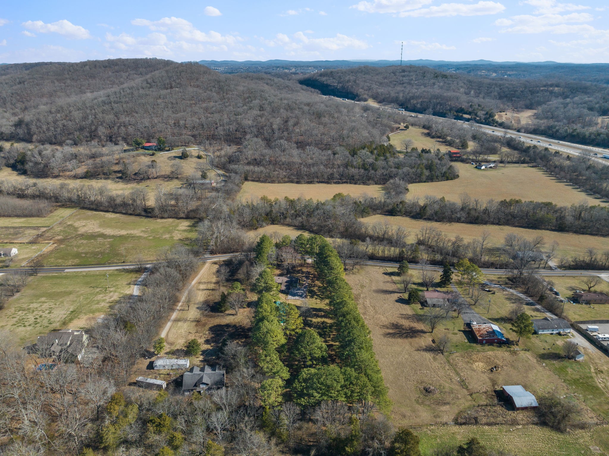 4431 Peytonsville-Trinity Road Franklin, TN 37064 - Photo 51 of 52 a view of a city with mountains in the background
