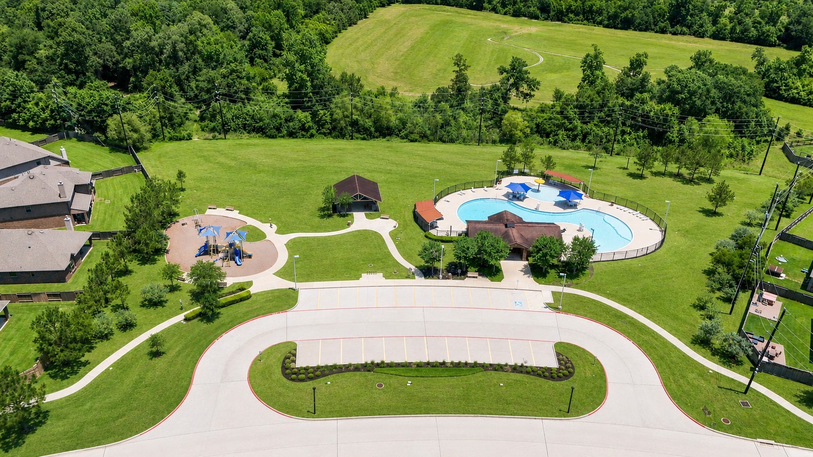 5522 Glenfield Spring Lane Spring, TX 77389 - Photo 42 of 46 Community amenities provide the residents with a park, playground, pavilion, and pool!