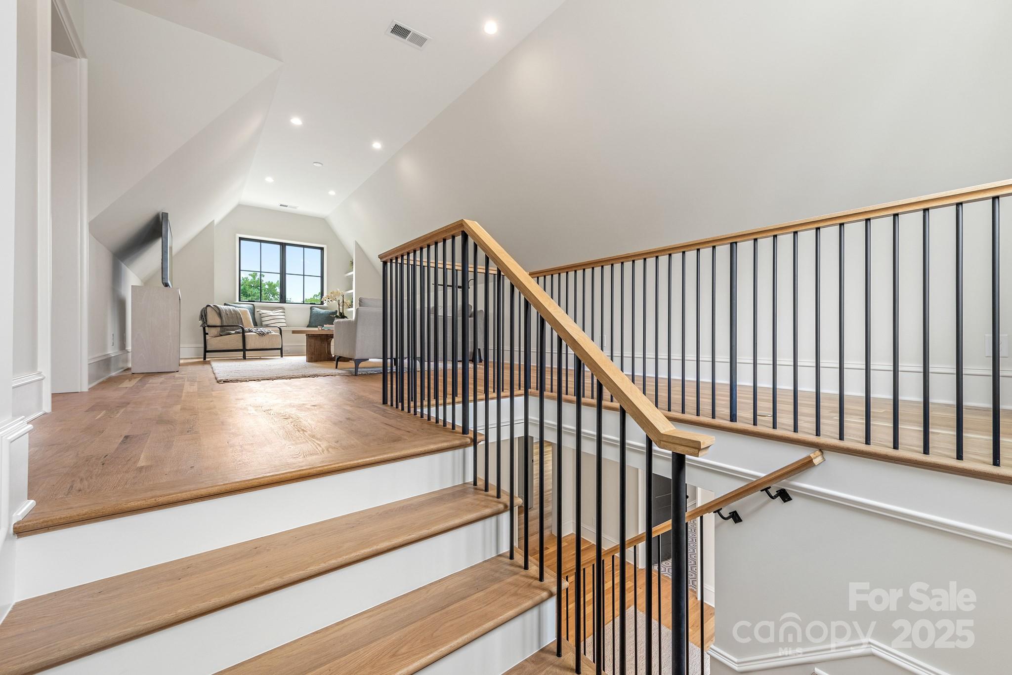 4021 Ridgecrest Avenue Charlotte, NC 28211 - Photo 44 of 47 a view of entryway and hall with wooden floor
