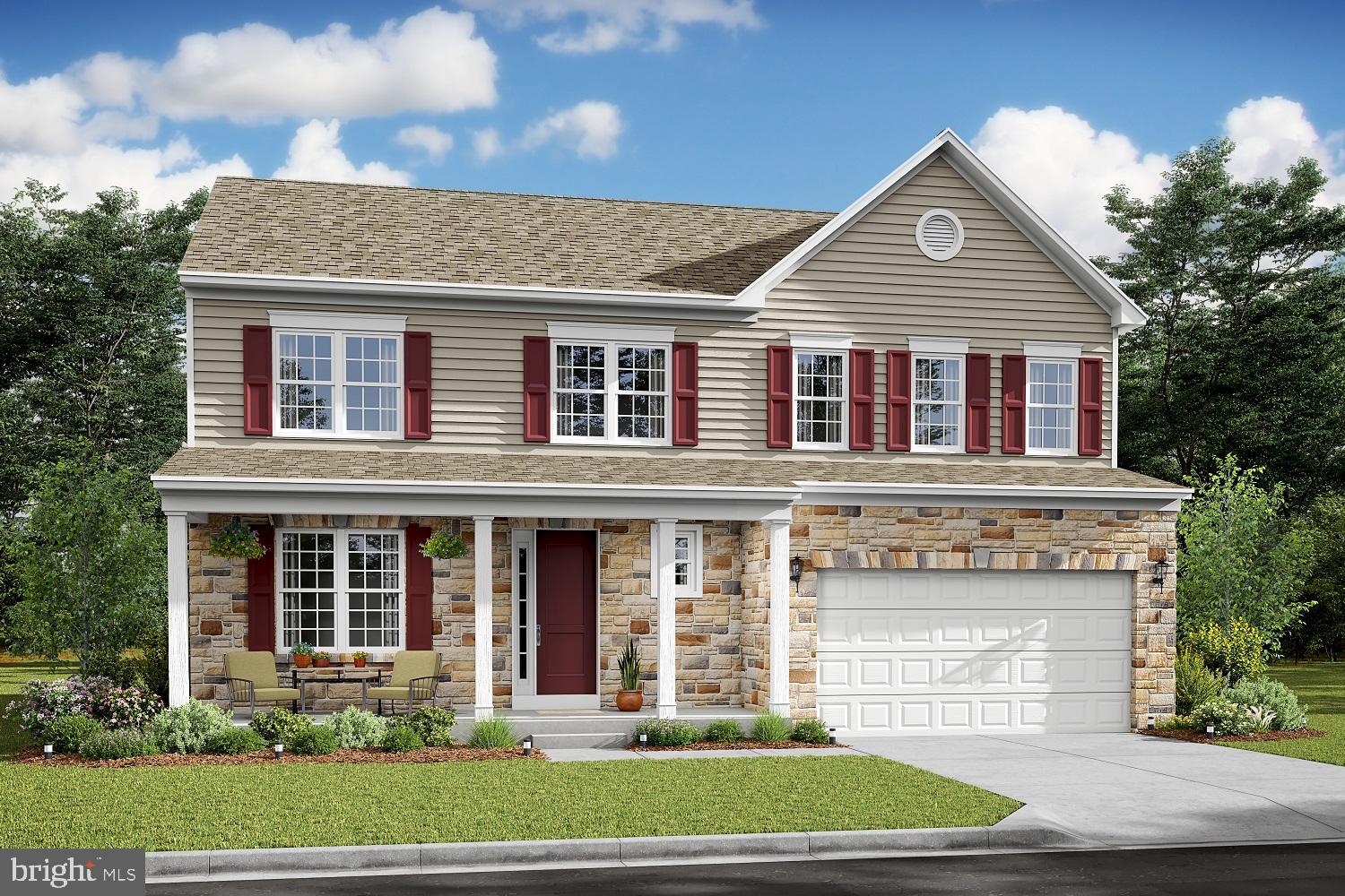 3517 Shandor Road Woodbridge, VA 22193 - Photo 1 of 4 SAMPLE PHOTO - UPG. ELEVATION W/ OPT. STONE