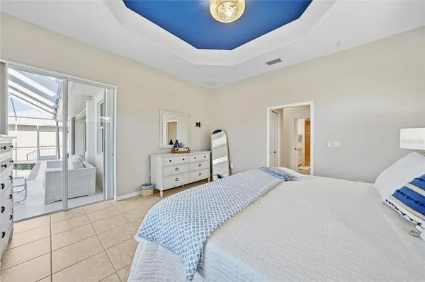 a bathroom with a double vanity sink and mirror